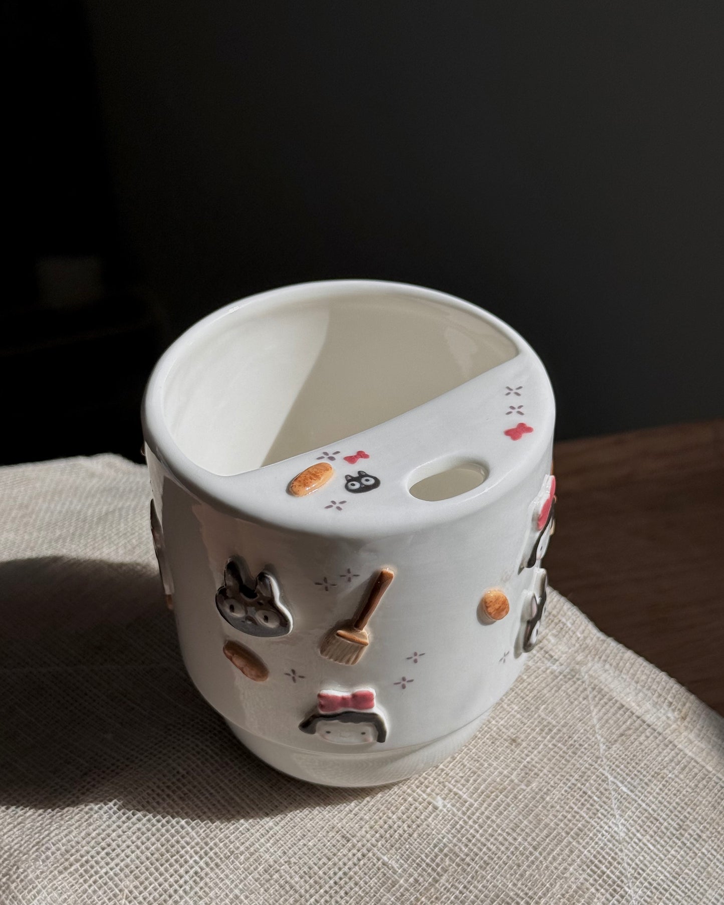 "Preorder of"TINY WITCH To-Go Cup, Estimated Completion: the End of September.