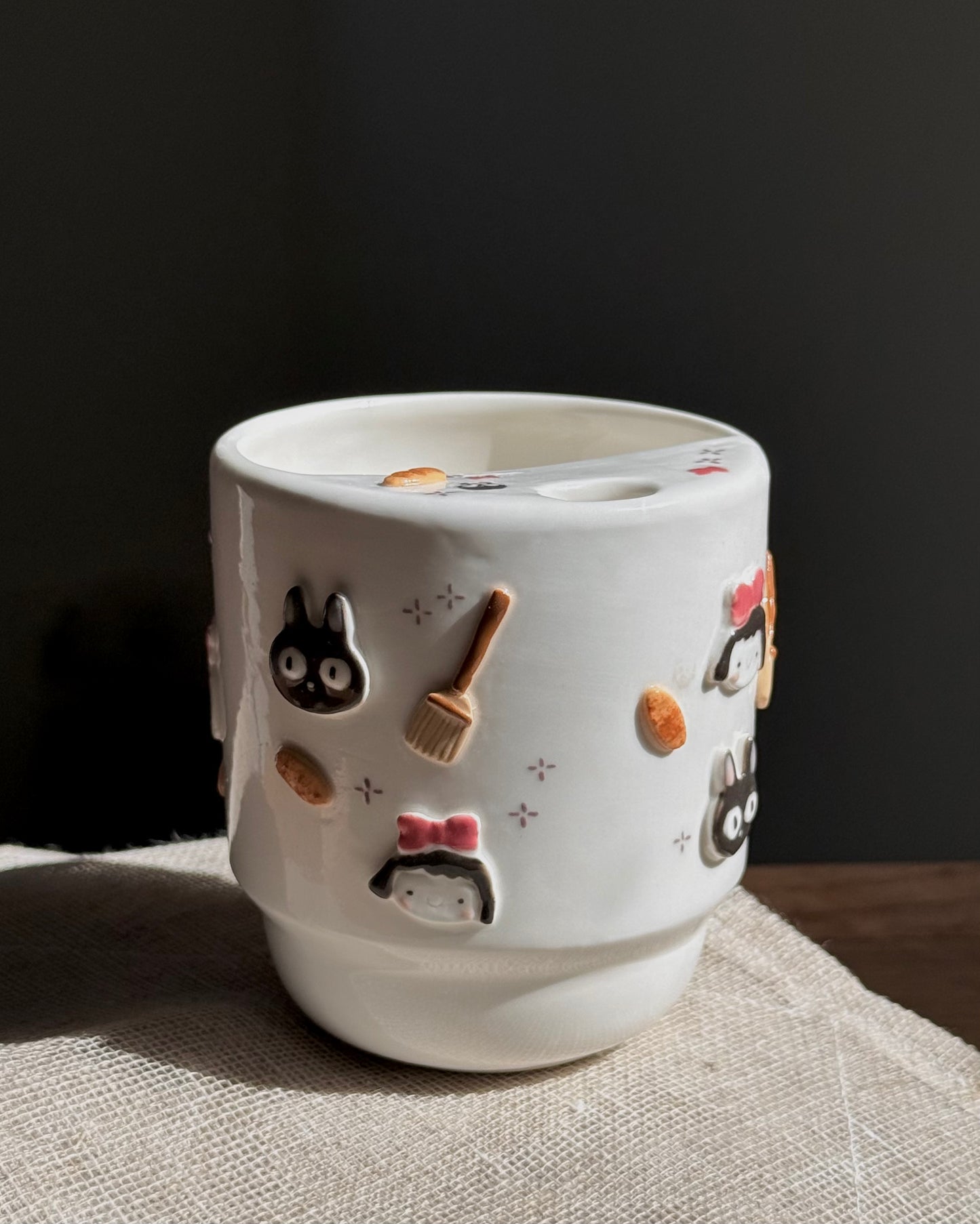 "Preorder of"TINY WITCH To-Go Cup, Estimated Completion: the End of September.