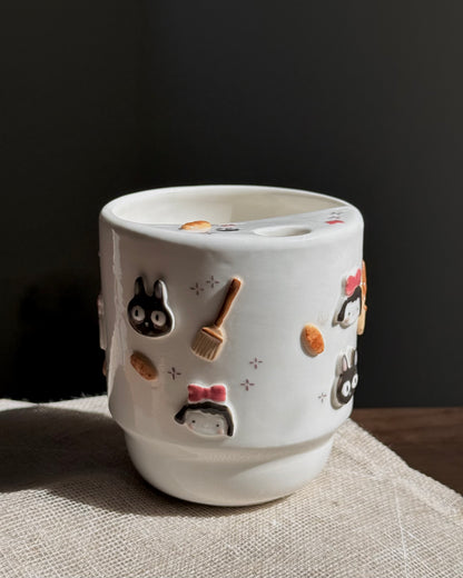"Preorder of"TINY WITCH To-Go Cup, Estimated Completion: the End of September.