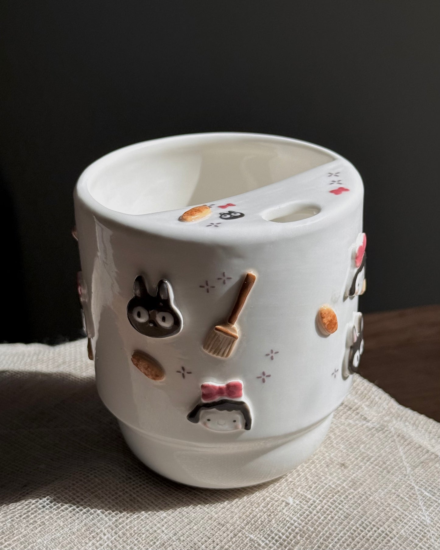 "Preorder of"TINY WITCH To-Go Cup, Estimated Completion: the End of September.
