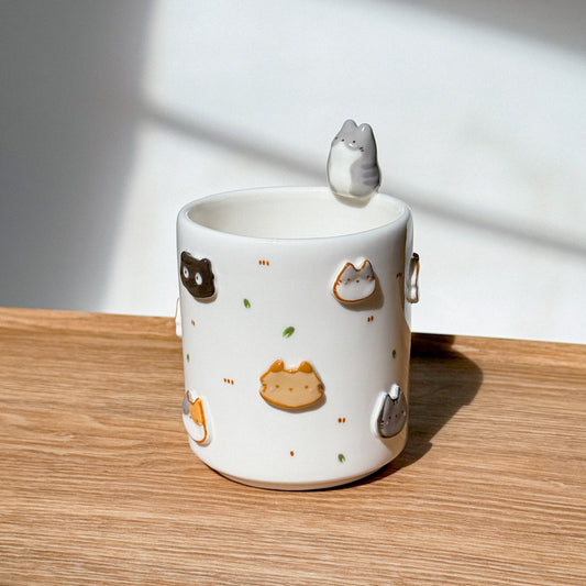 CAT tea cup size (PRE-ORDER), Estimated Completion: November
