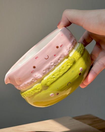 MACARON, FLUFFY Matcha bowl, Chawan (PRE-ORDER), Estimated Completion: April