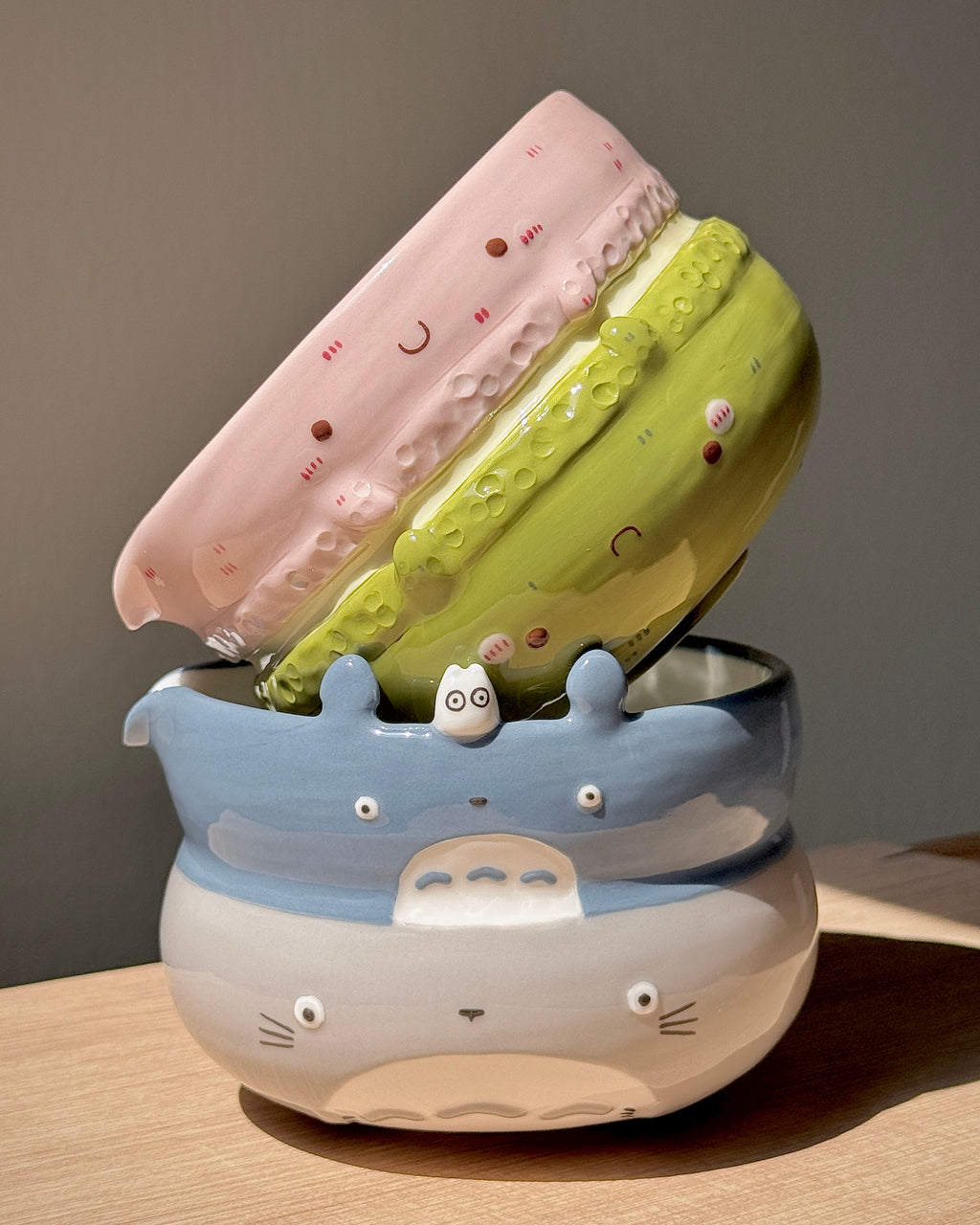 MACARON, FLUFFY Matcha bowl, Chawan (PRE-ORDER), Estimated Completion: JUNE