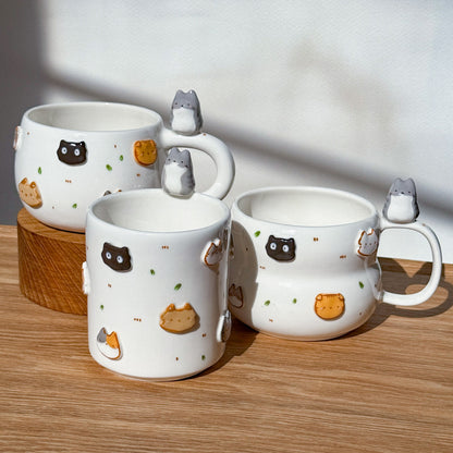 CAT cup, CHUBBY size (PRE-ORDER), Estimated Completion: November