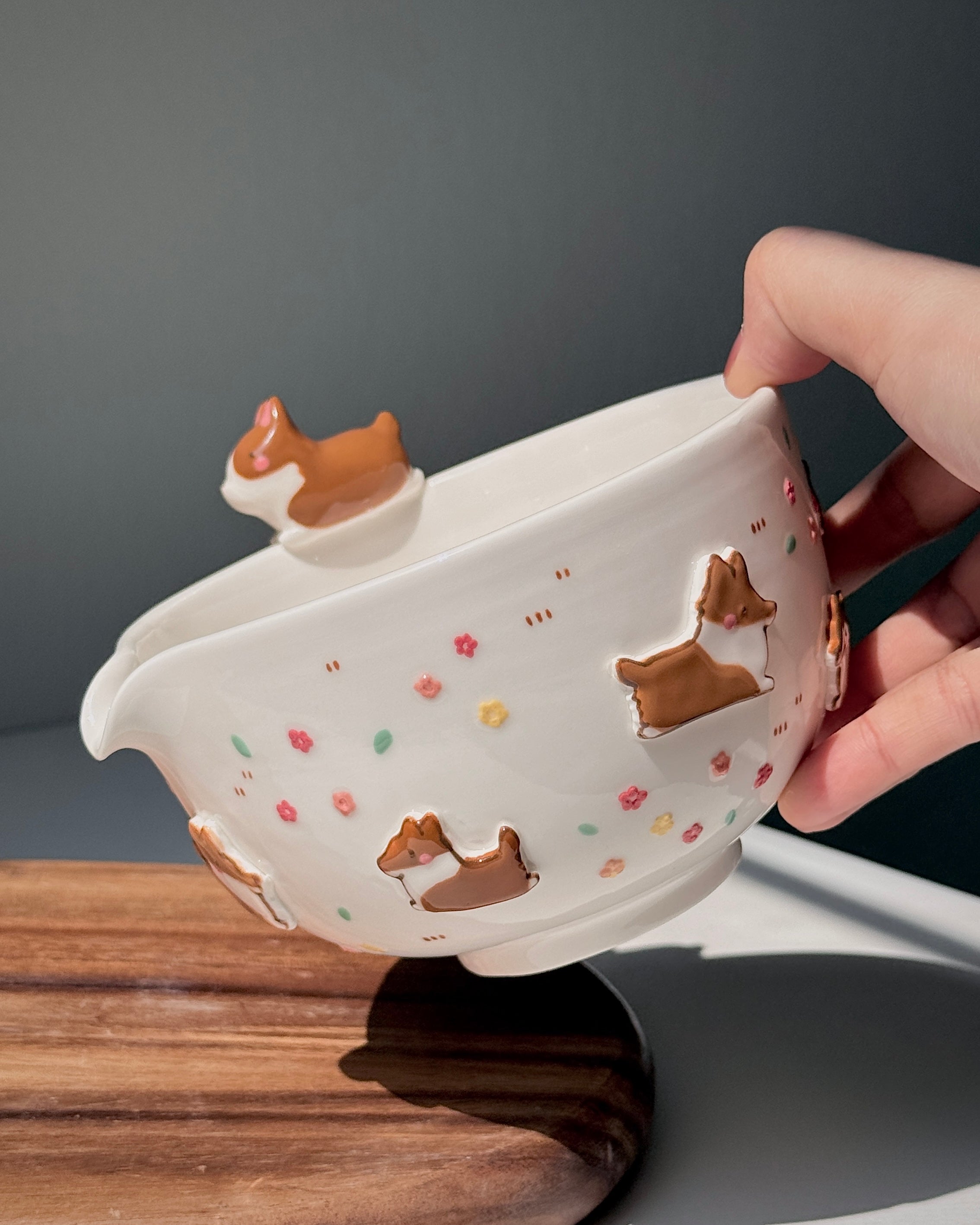 CORGI ,Matcha bowl, Chawan (PRE-ORDER), Estimated Completion: MAY