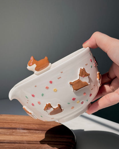 CORGI ,Matcha bowl, Chawan (PRE-ORDER), Estimated Completion: April