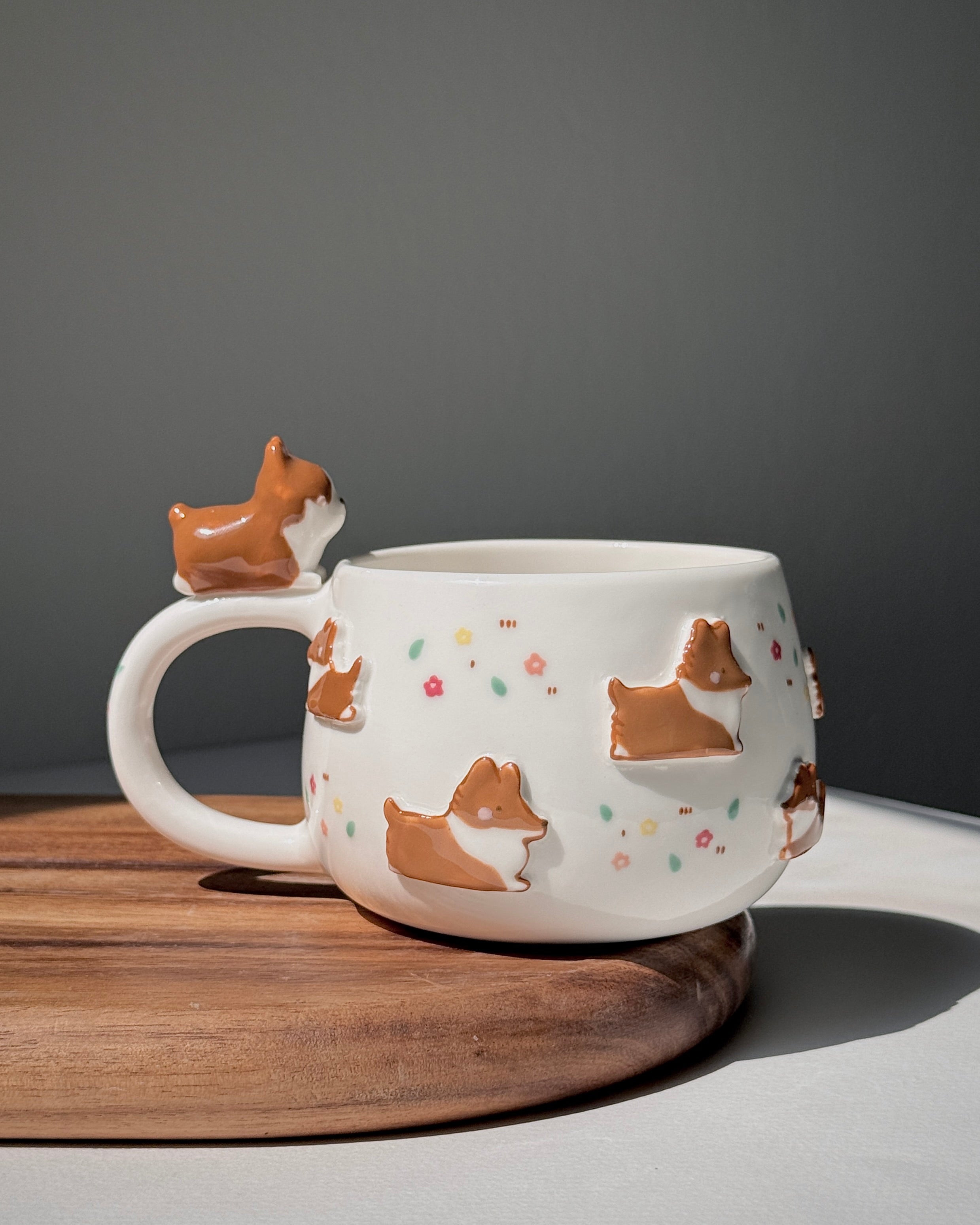 Lot3: CORGI, CHUBBY size cup (PRE-ORDER), Estimated Completion: MAY