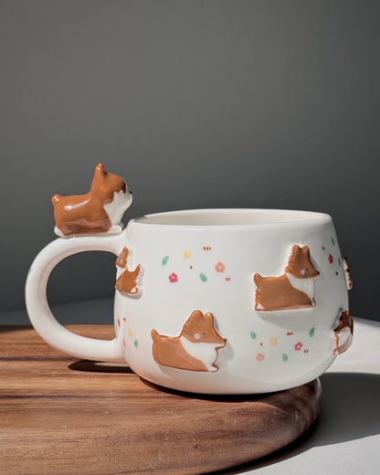CORGI, CHUBBY size cup (PRE-ORDER), Estimated Completion: APRIL