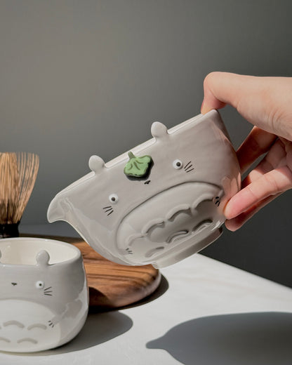 FLUFFY GREY SPIRIT Matcha Bowl