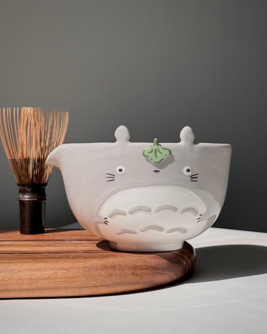 FLUFFY GREY SPIRIT Matcha Bowl