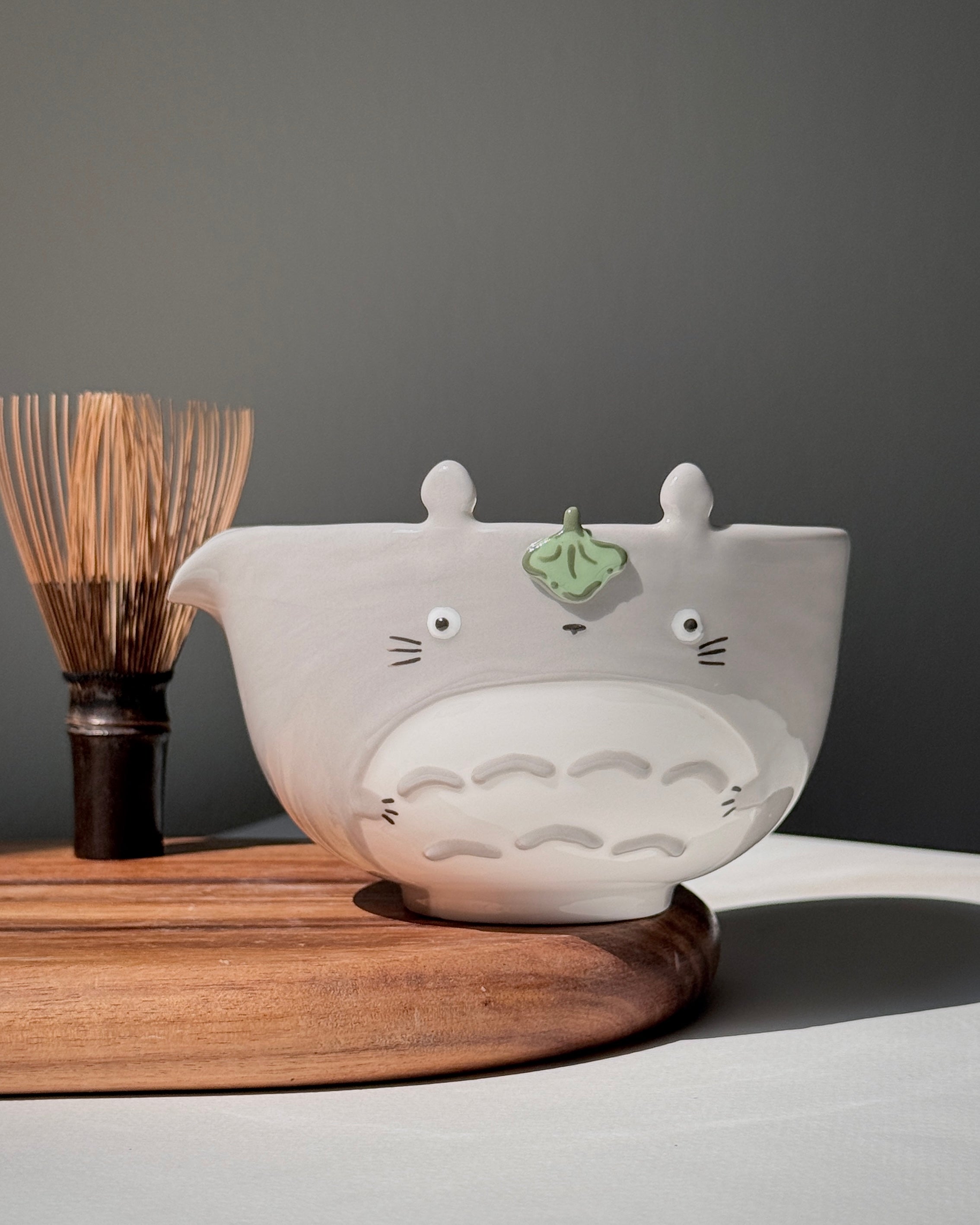 FLUFFY GREY SPIRIT Matcha Bowl