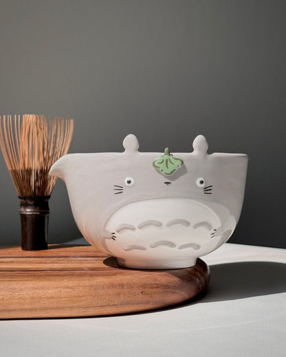 FLUFFY GREY SPIRIT Matcha Bowl