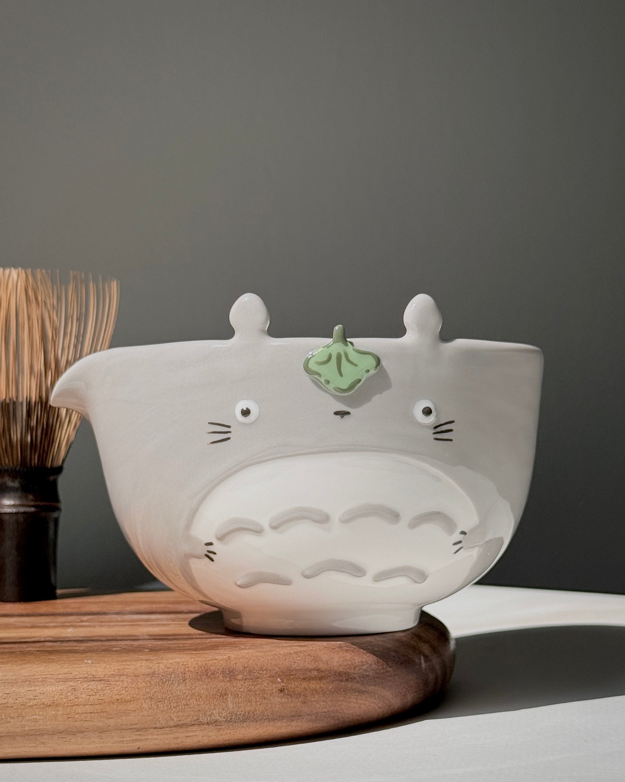 FLUFFY GREY SPIRIT Matcha Bowl