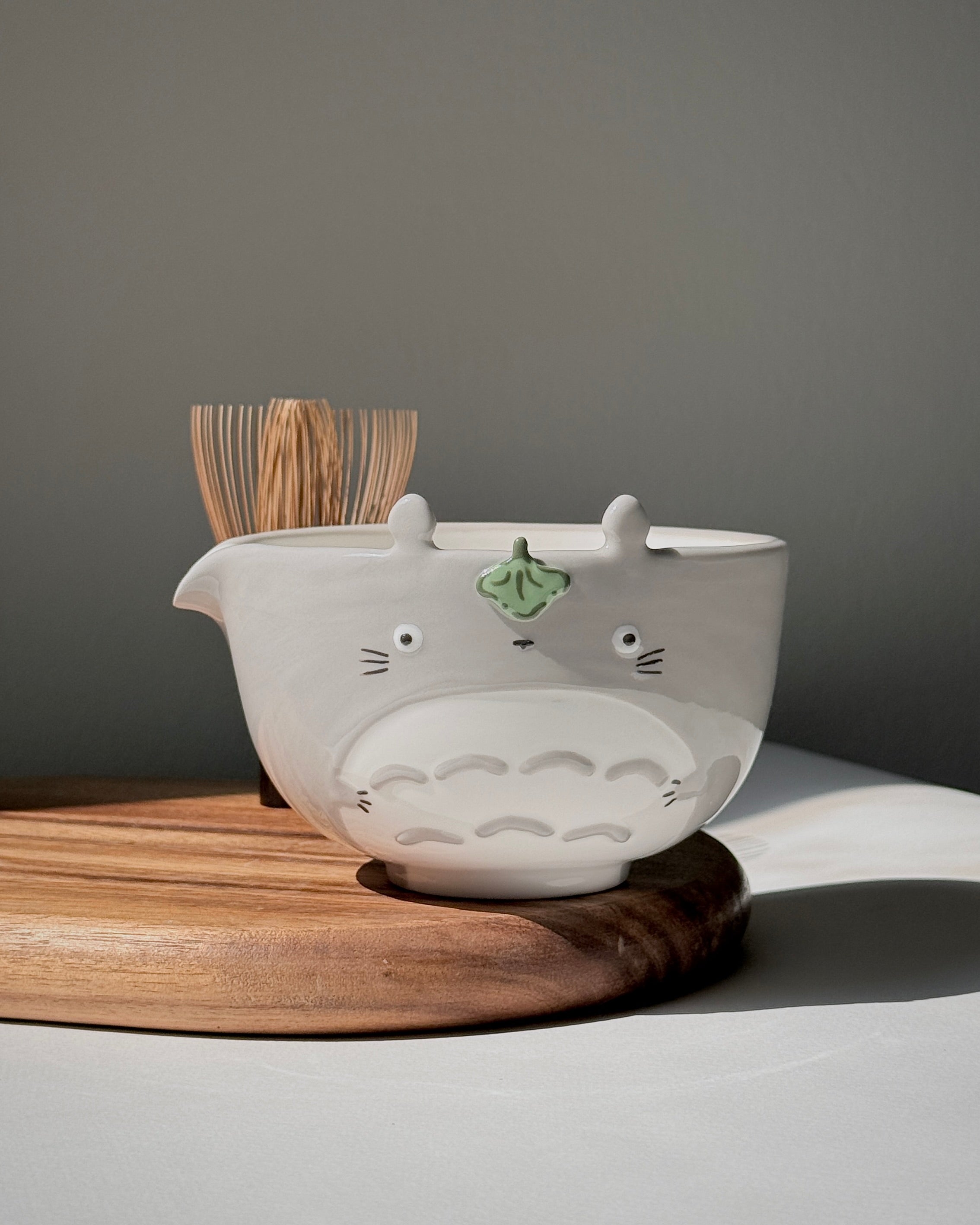 FLUFFY GREY SPIRIT Matcha Bowl