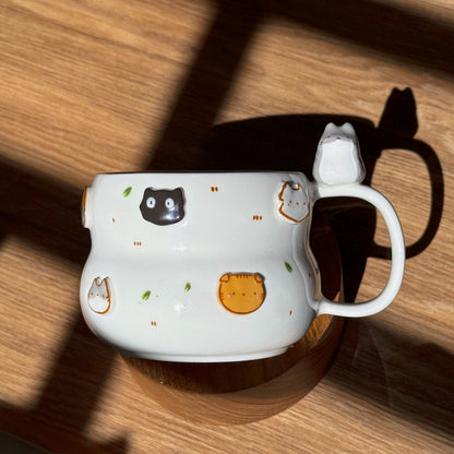 CAT cup Fluffy size (PRE-ORDER), Estimated Completion: November