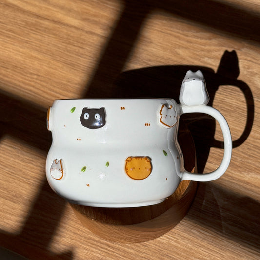 CAT cup Fluffy size (PRE-ORDER), Estimated Completion: November