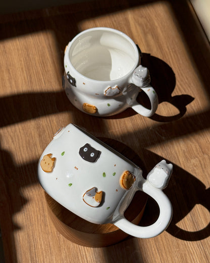 CAT cup, CHUBBY size (PRE-ORDER), Estimated Completion: November