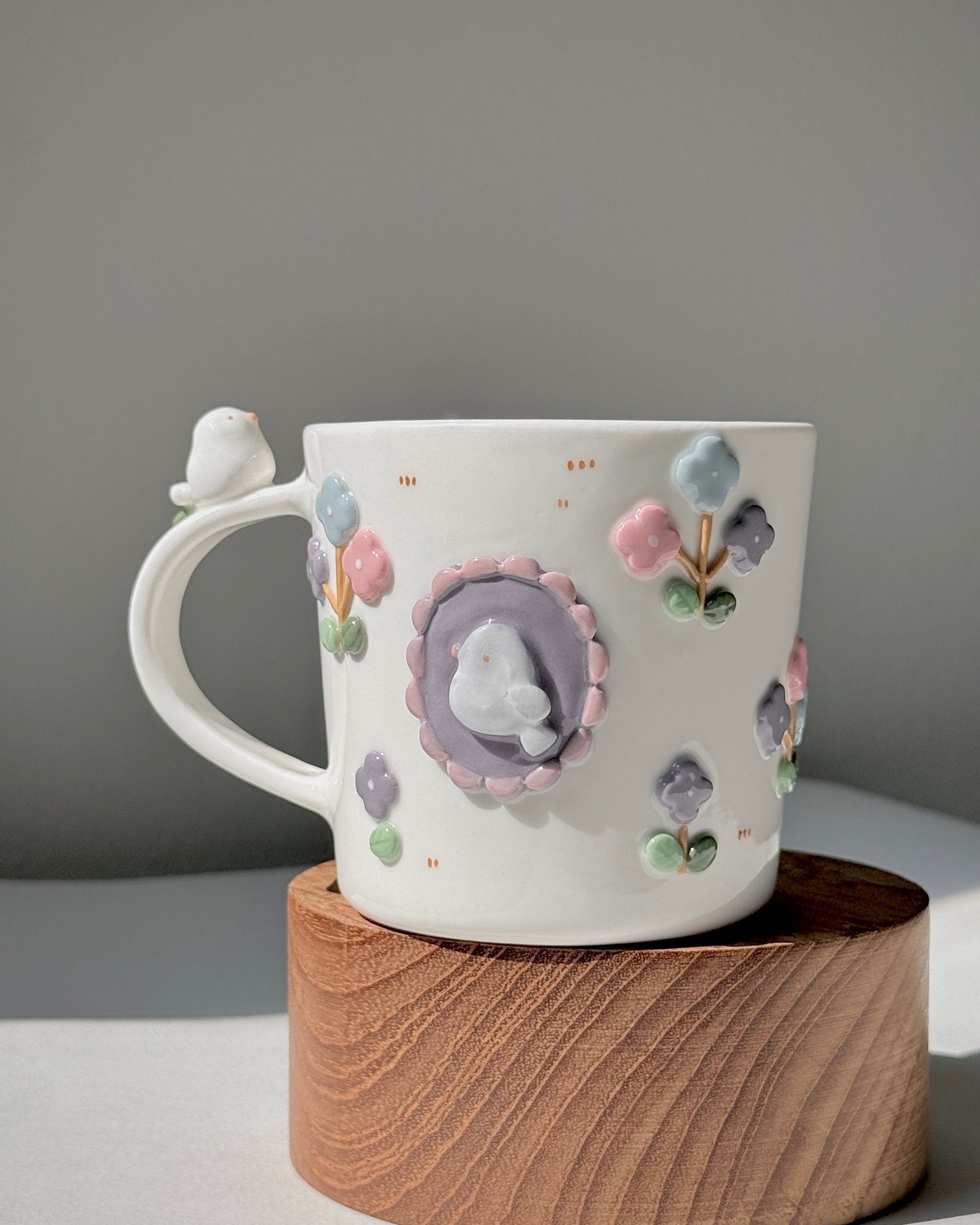BLOSSOM BIRD, CLASSIC size cup (PRE-ORDER), Estimated Completion: MAY