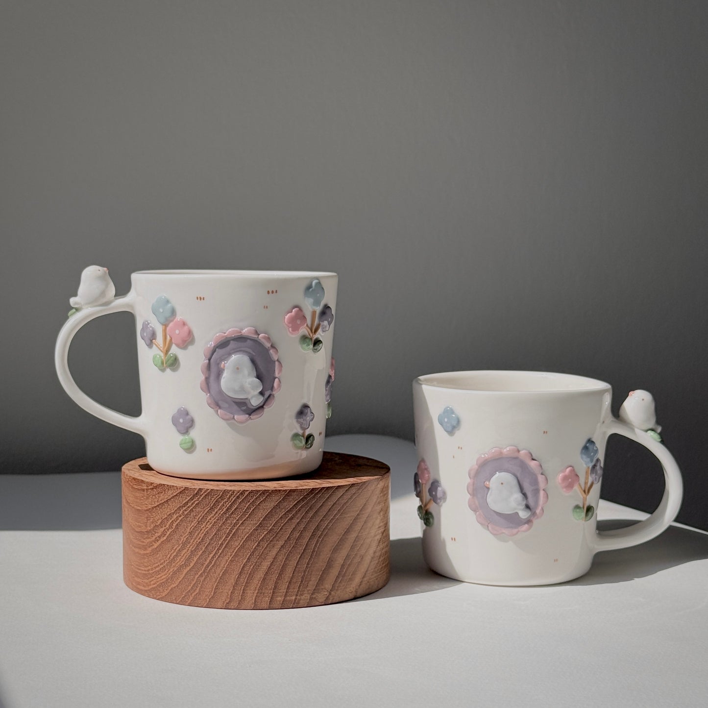 BLOSSOM BIRD, CLASSIC size cup (PRE-ORDER), Estimated Completion: MAY