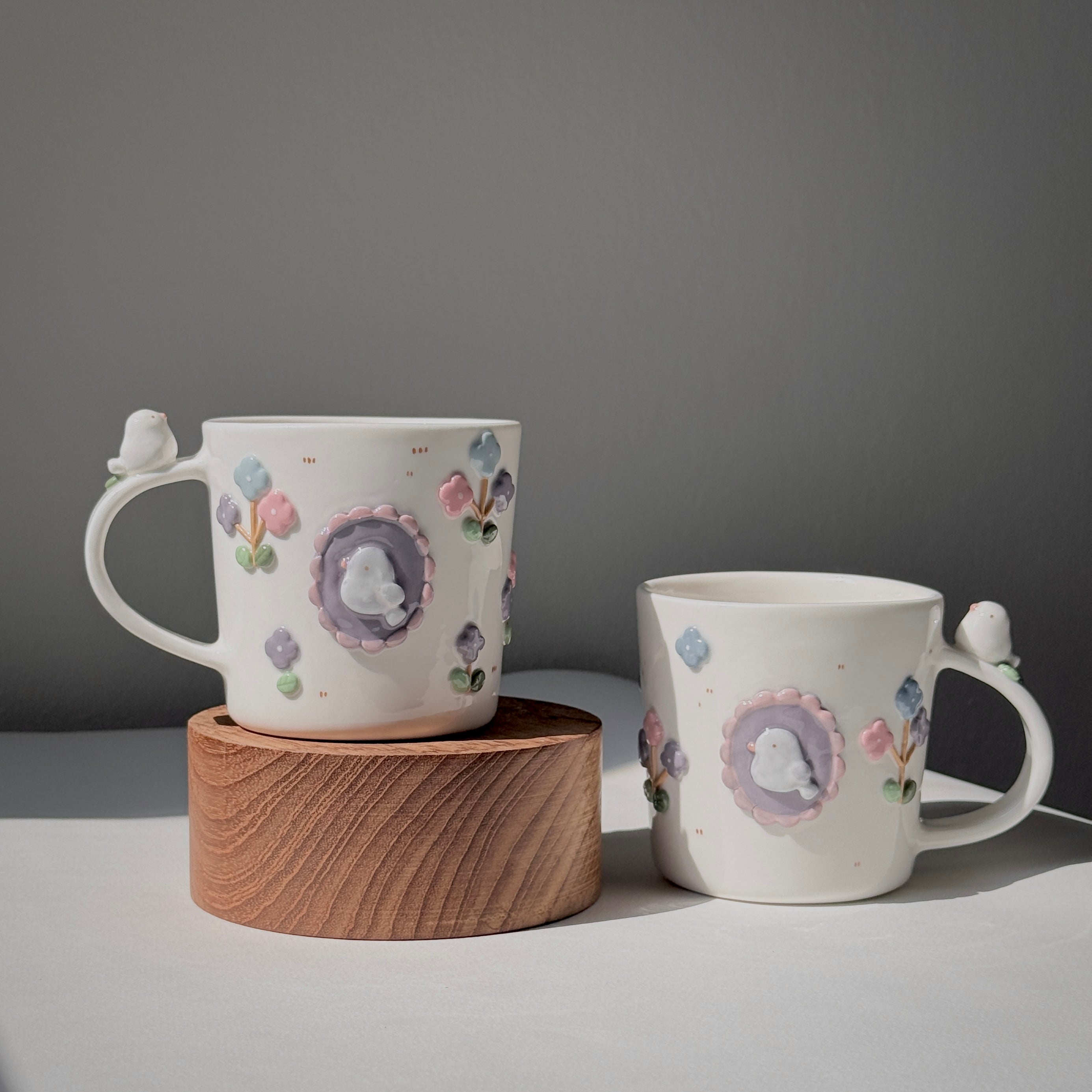 BLOSSOM BIRD, CLASSIC size cup (PRE-ORDER), Estimated Completion: MAY