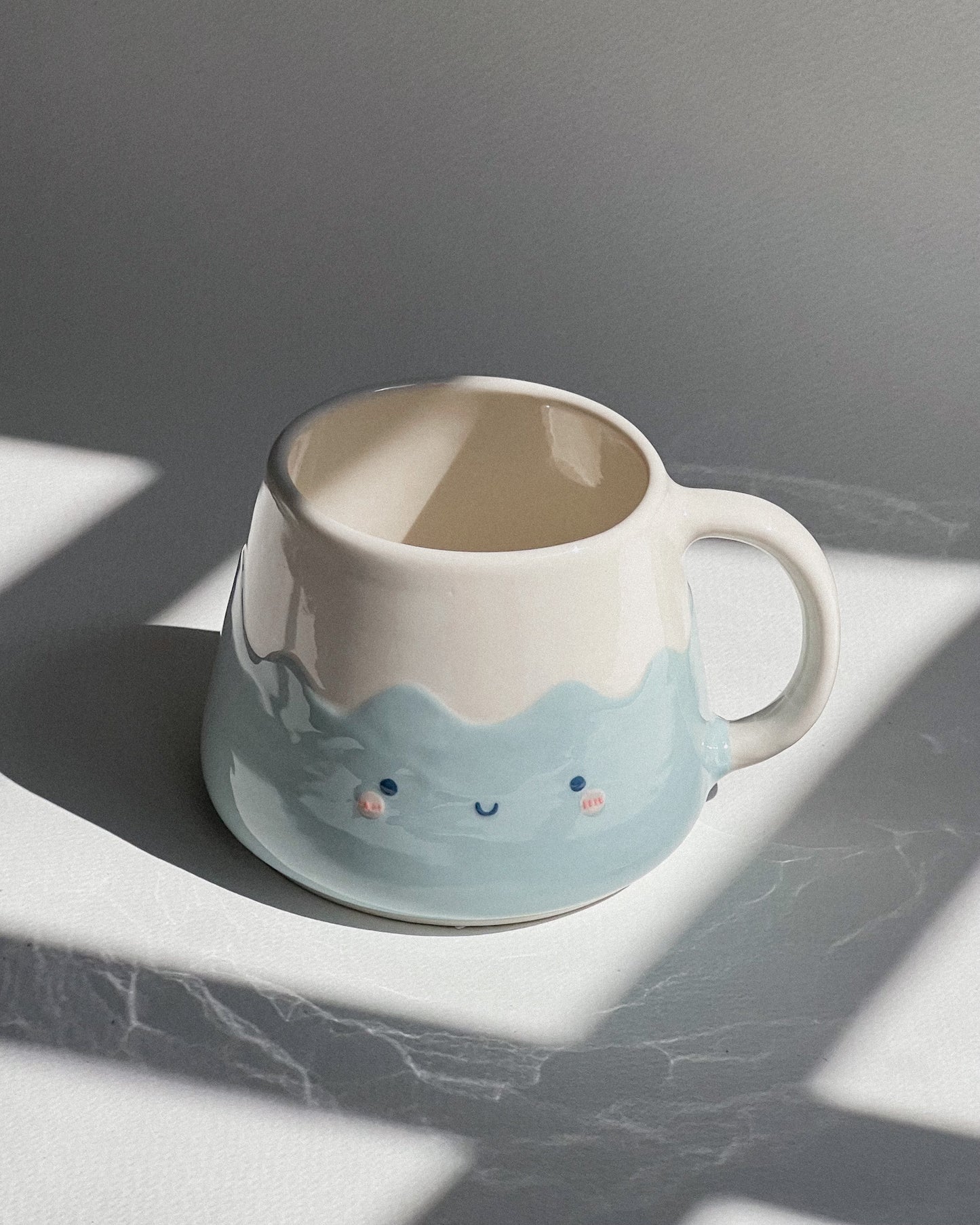 "Preorder" Original blue Fuji cup -Estimated Completion: SEP