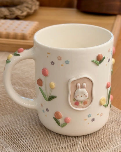"Preorder" BUNNY TULIP cup, Giant size-Estimated Completion: SEP