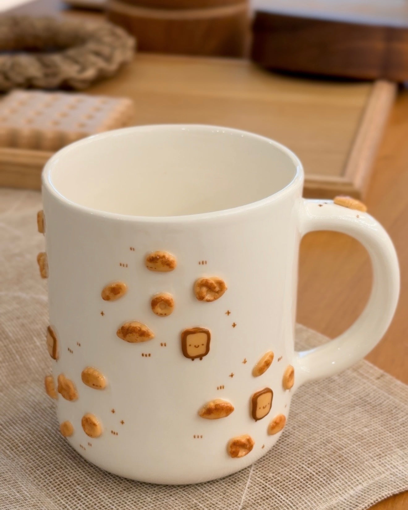 "Preorder" HAPPY BREAD cup, Giant size-Estimated Completion: SEP