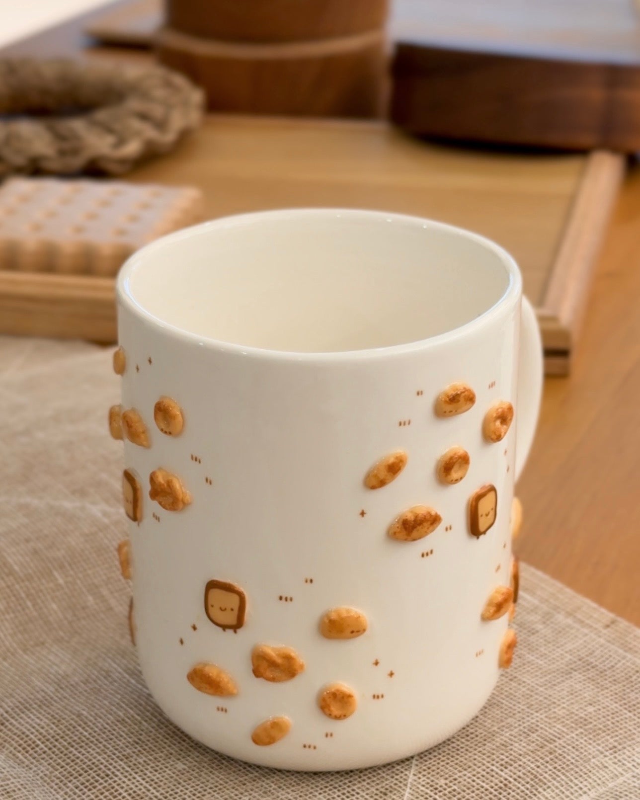 "Preorder" HAPPY BREAD cup, Giant size-Estimated Completion: SEP