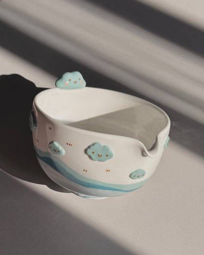 Oraclay x Mori Mori 𐃢𐃡 Matcha bowl Collection