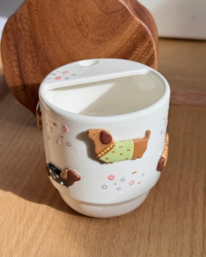 "preorder of" DACHSHUND To-Go Cup, Estimated Completion: SEP