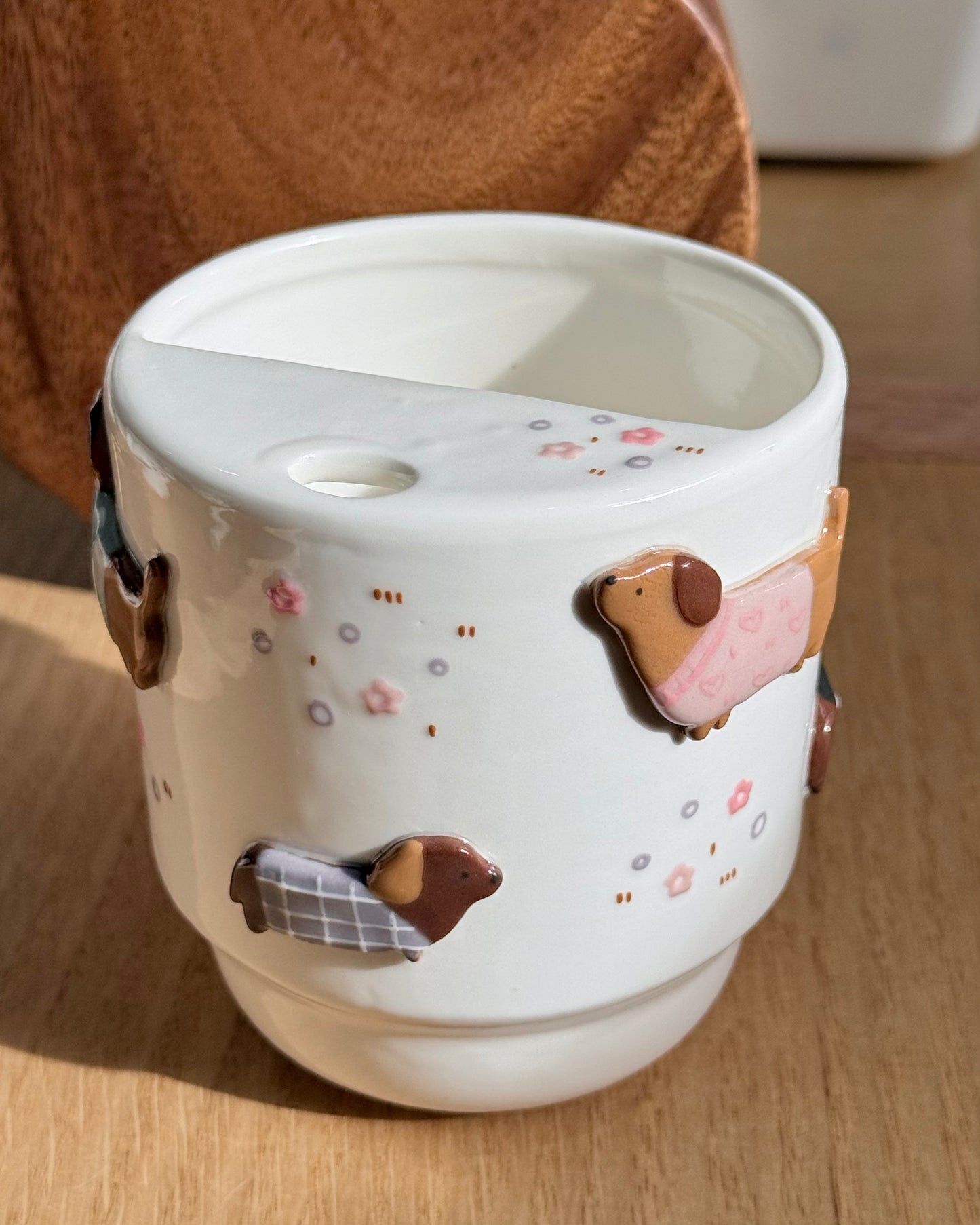 "preorder of" DACHSHUND To-Go Cup, Estimated Completion: SEP