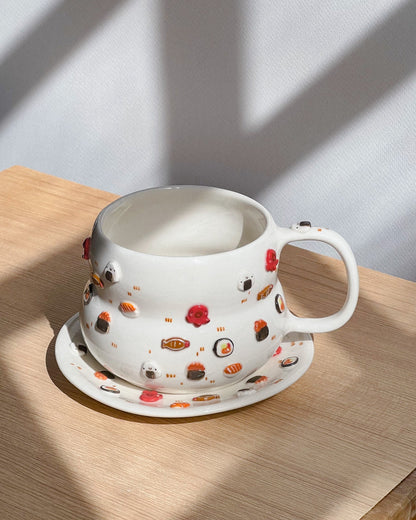 SUSHI cup, FLUFFY size ( PRE-ORDER ), Estimated Completion: September-October
