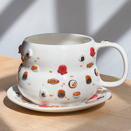 SUSHI cup, FLUFFY size ( PRE-ORDER ), Estimated Completion: September-October