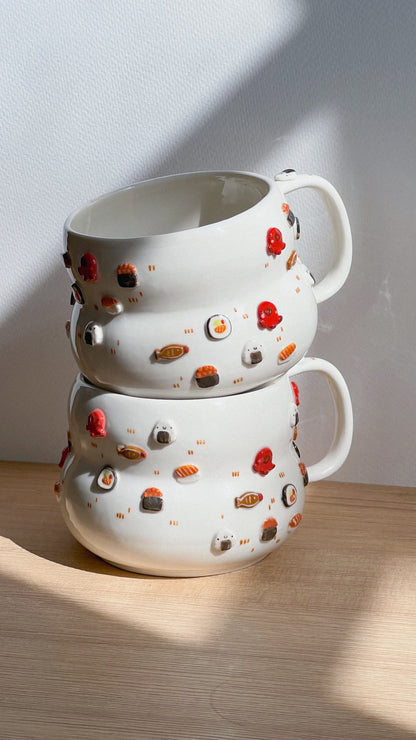 SUSHI cup, FLUFFY size ( PRE-ORDER ), Estimated Completion: September-October