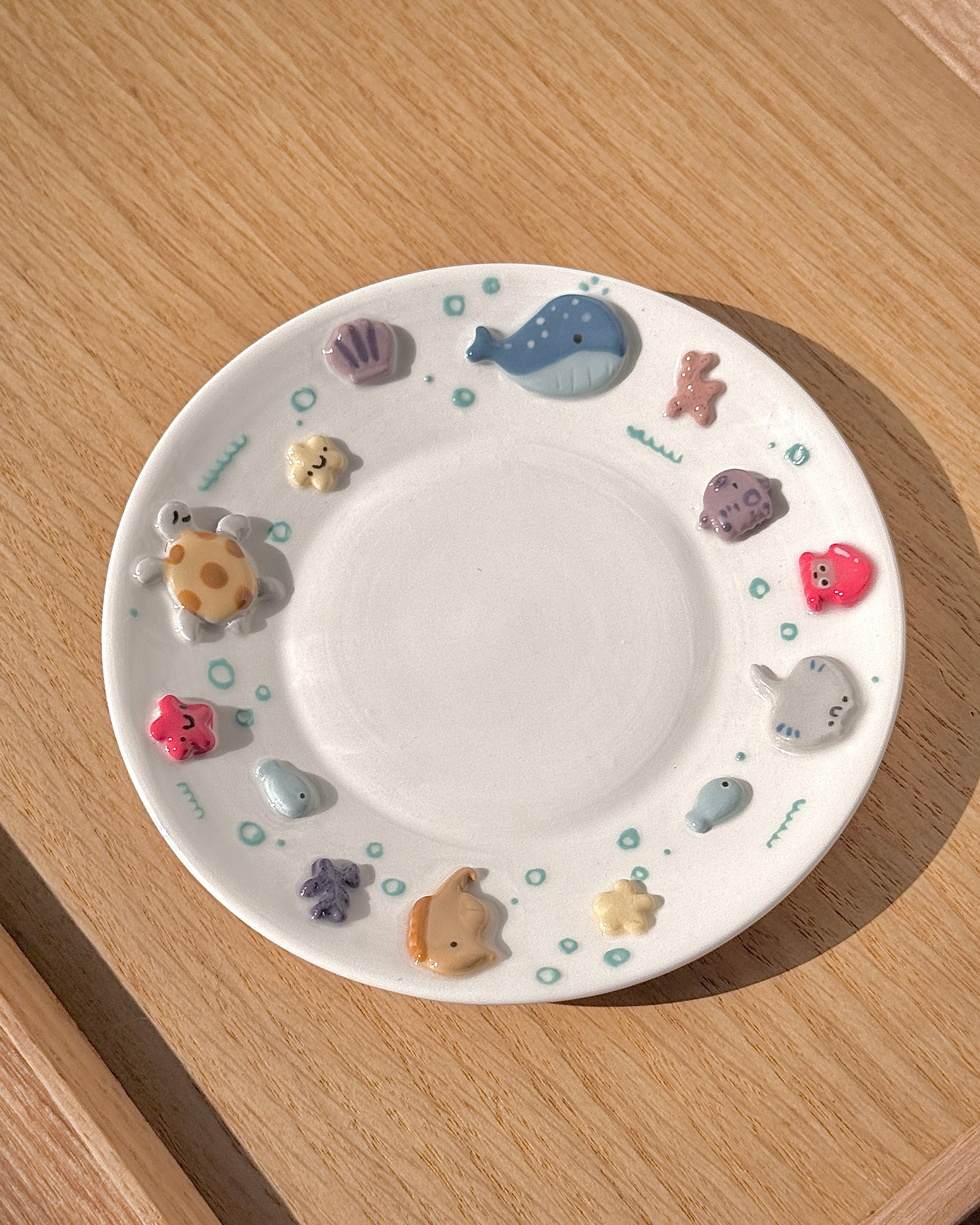OCEAN plate ,Small plate