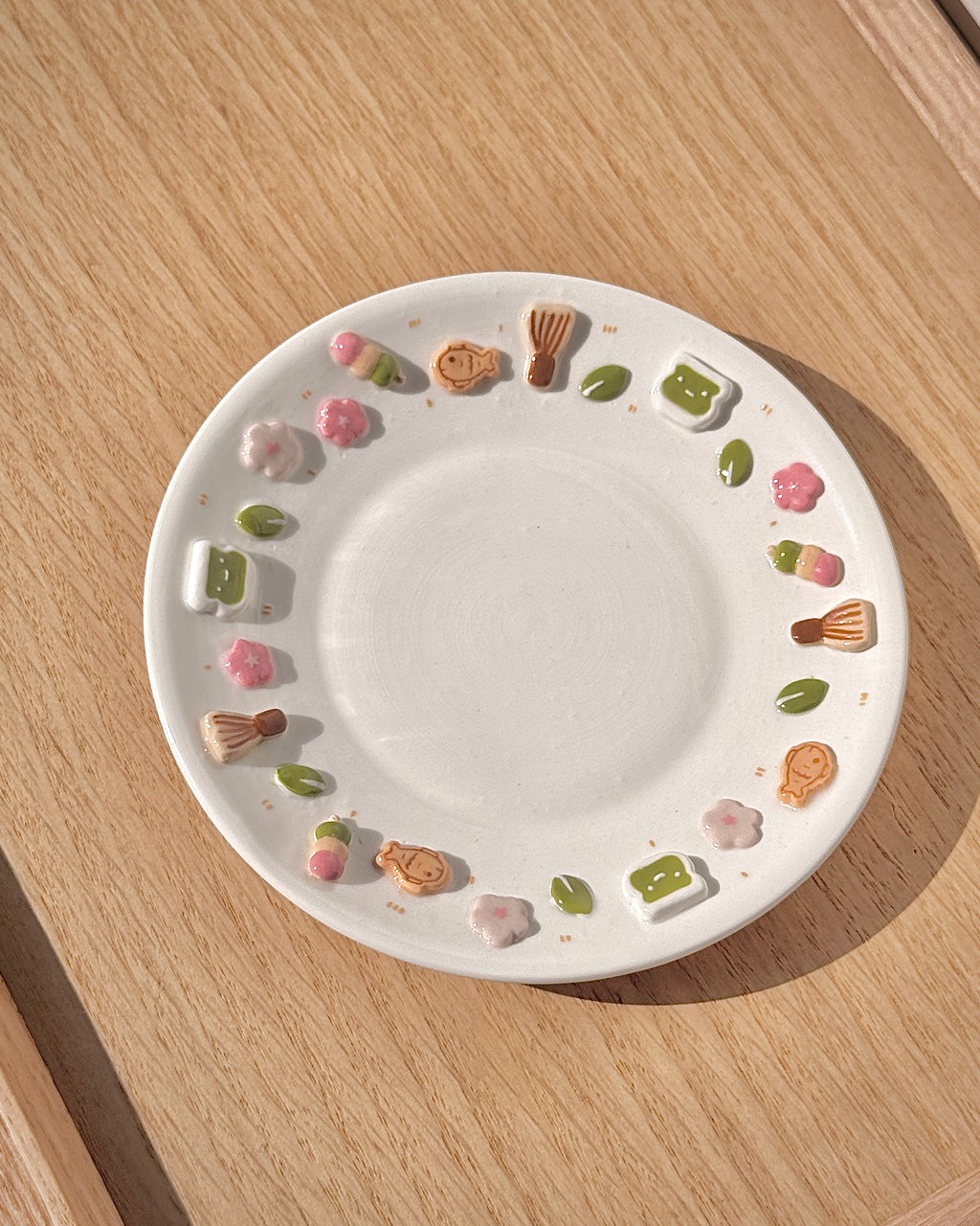 Matcha Green tea plate ,Small plate, PLATE,TRAY