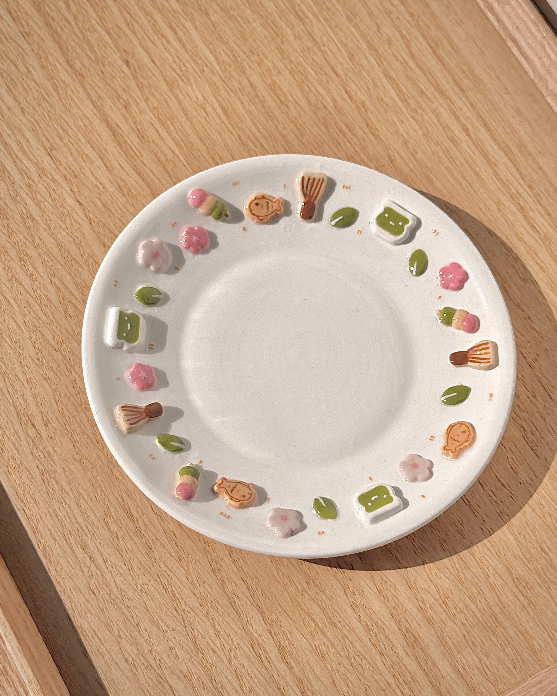 Matcha Green tea plate ,Small plate, PLATE,TRAY