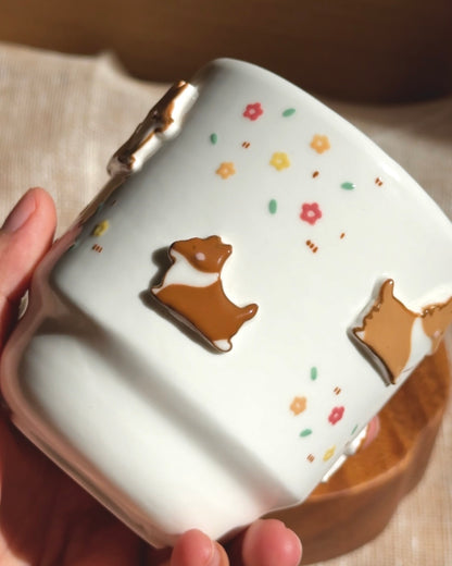 "preorder of" CORGI To-Go Cup, Estimated Completion: SEP