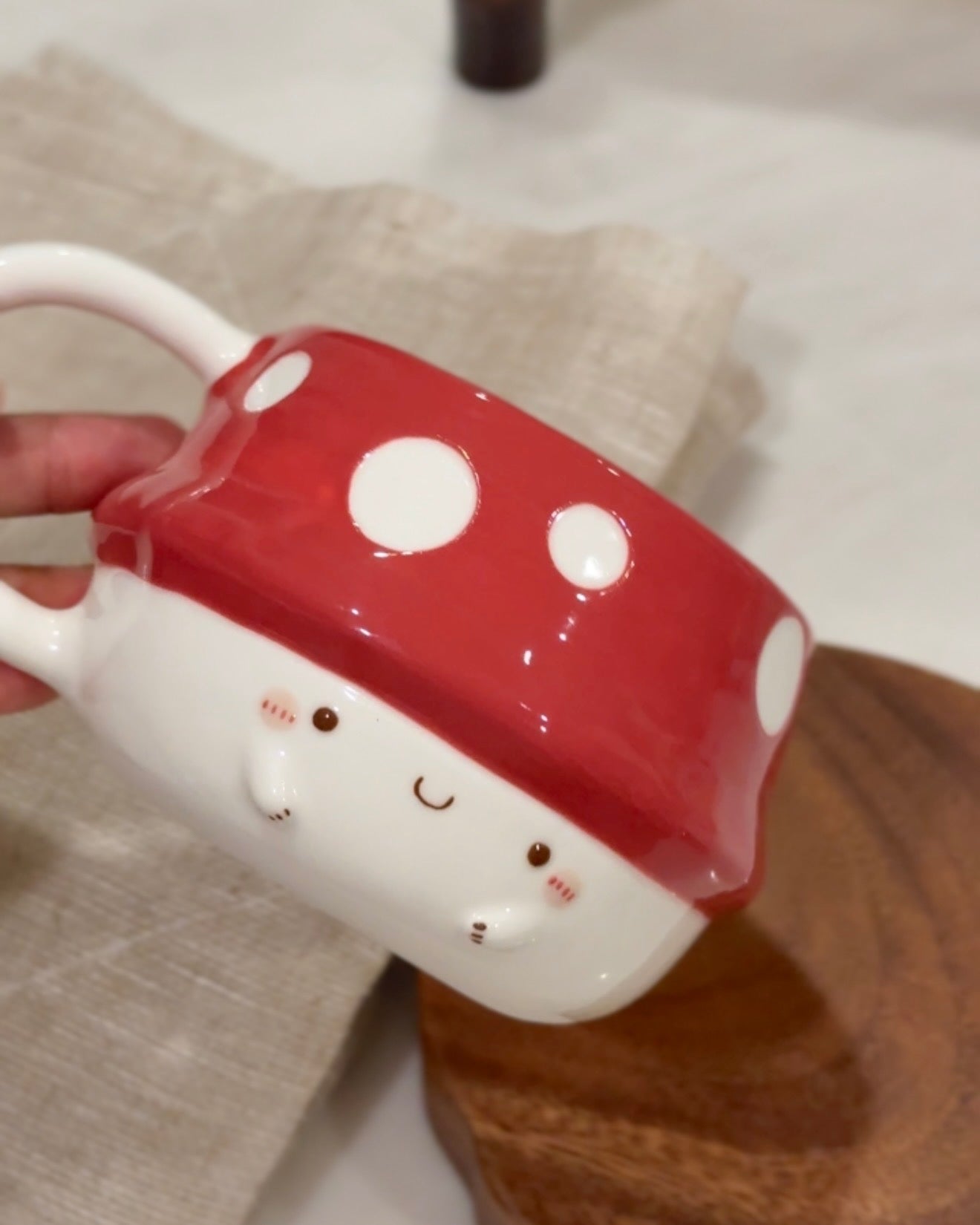 "preorder of" MUSHROOM cup, CHUBBY size, Estimated Completion: SEP