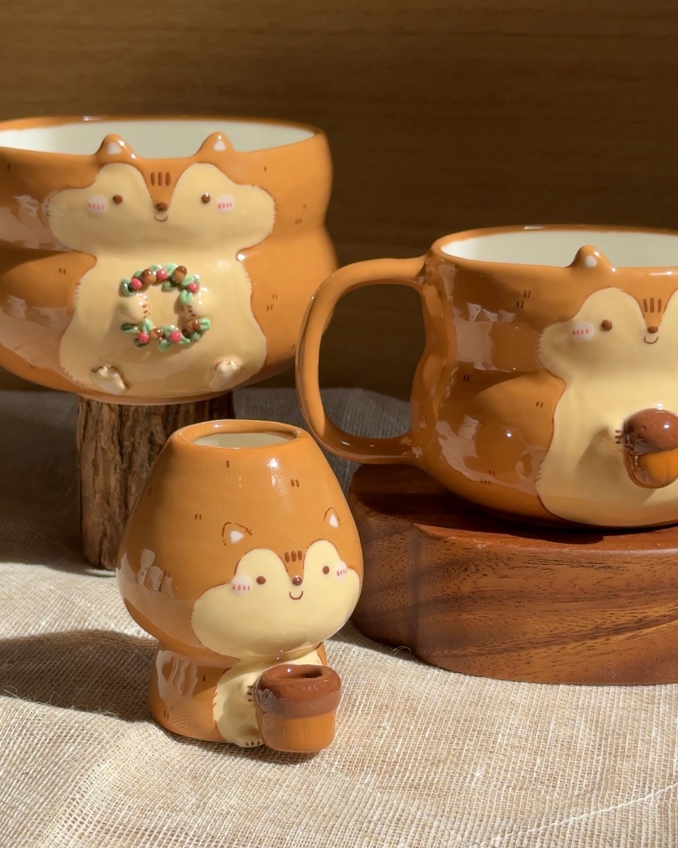 "Preorder of" CHUBBY SQUIRREL Collection,  Estimated Completion: SEP