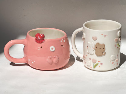 Octopus cup valentine collection, Chubby size