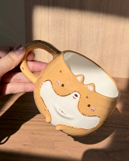 CORGI PUFF cup, CHUBBY size