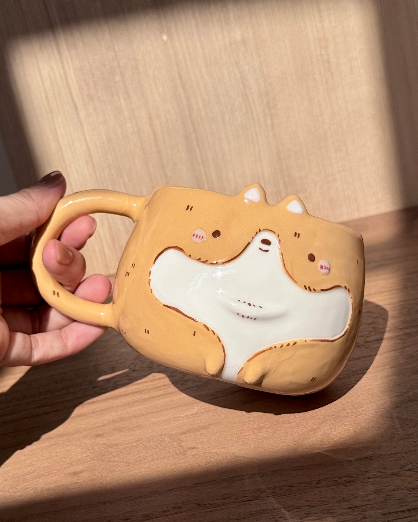 CORGI PUFF cup, CHUBBY size