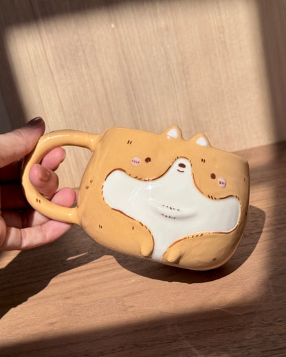 CORGI PUFF cup, CHUBBY size