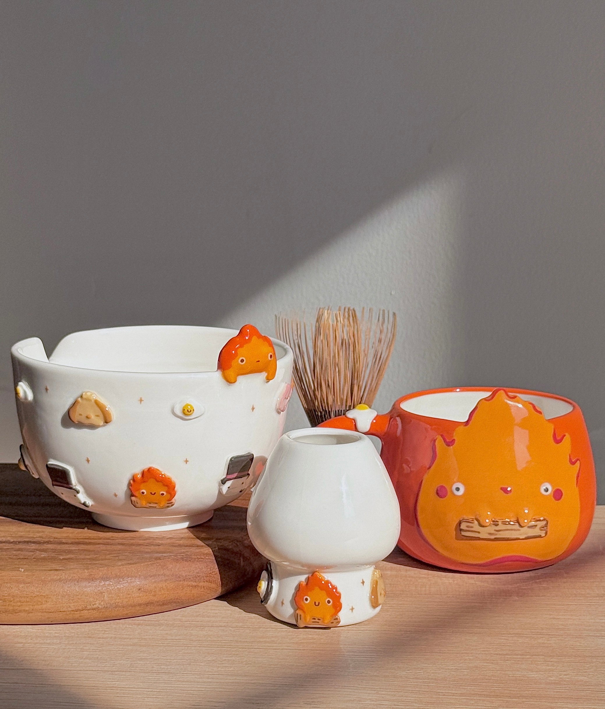 TINY FIRE with friends Matcha bowl