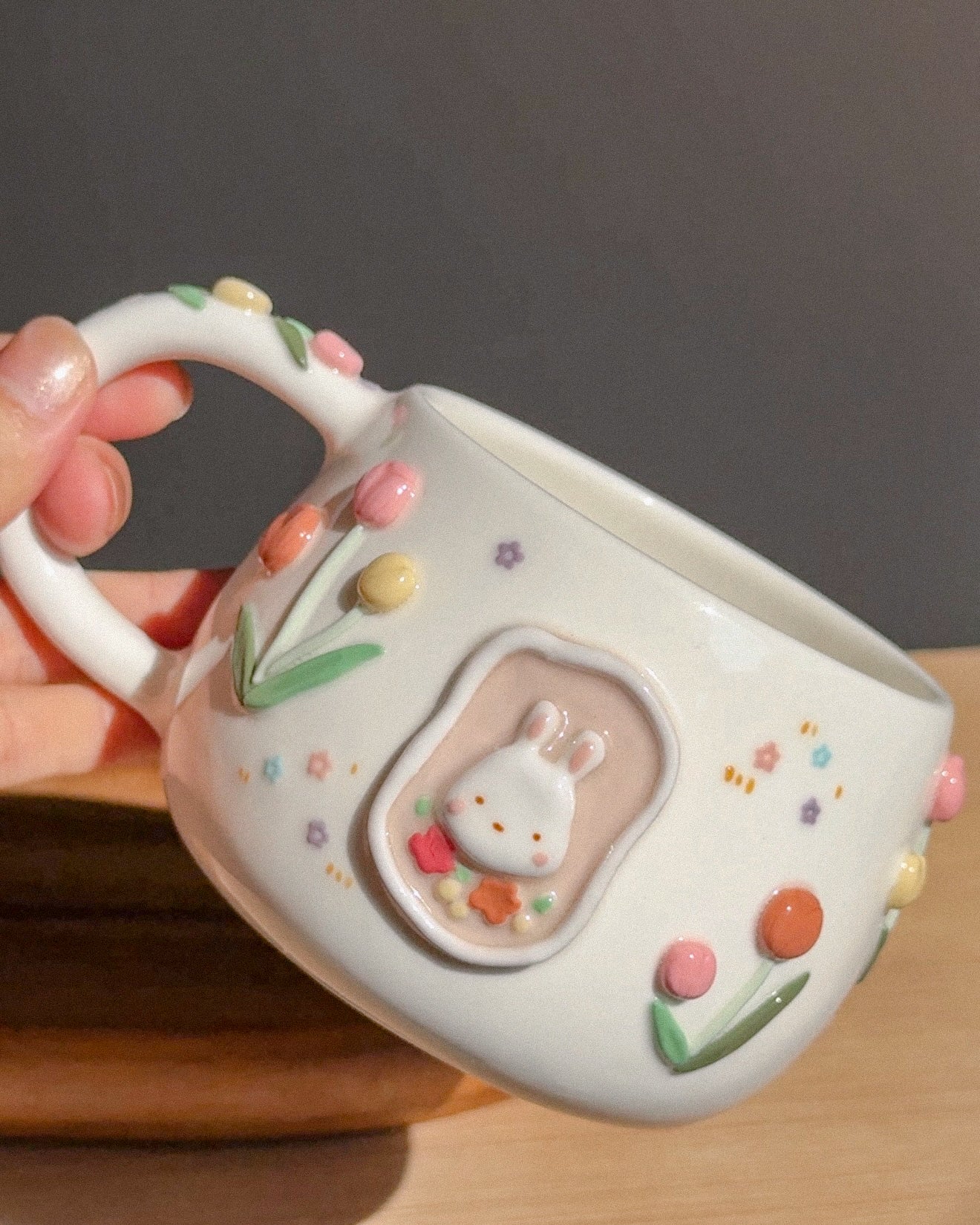 BUNNY TULIP cup, CHUBBY size
