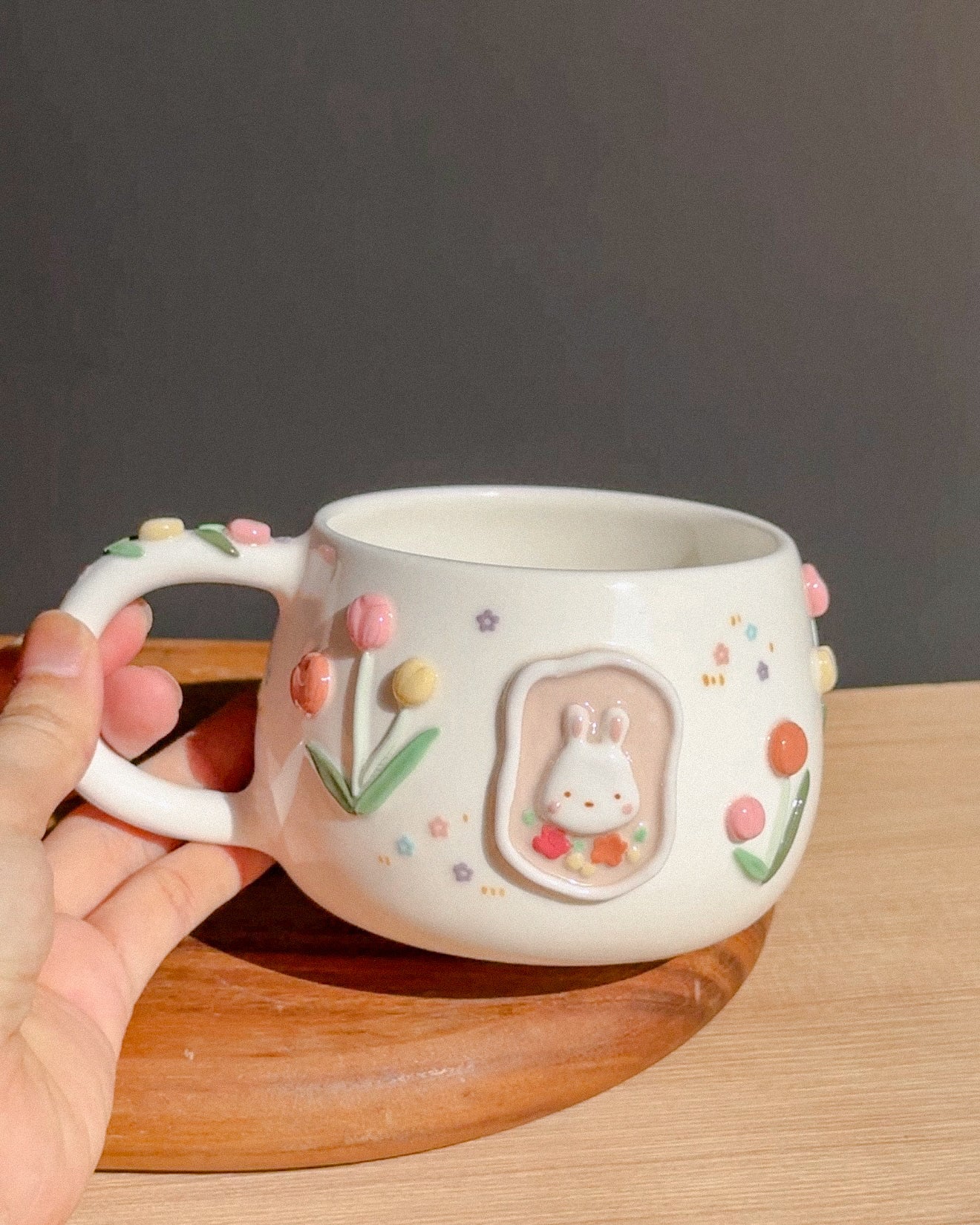 BUNNY TULIP cup, CHUBBY size