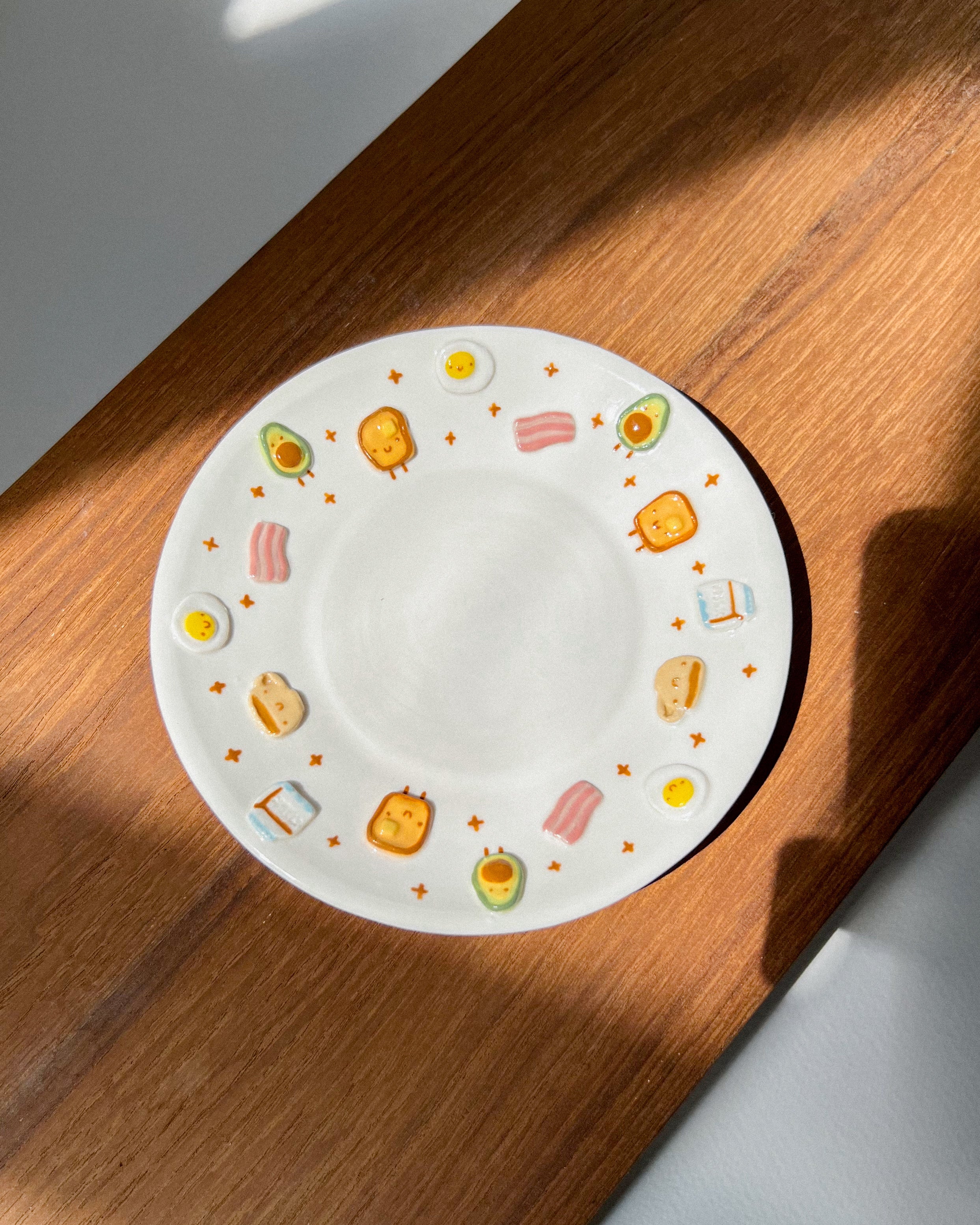 Breakfast plate ,Small plate, PLATE,TRAY