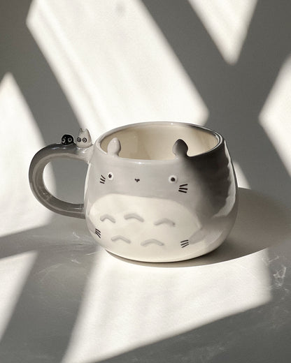 FLUFFY GREY SPIRIT chubby cup