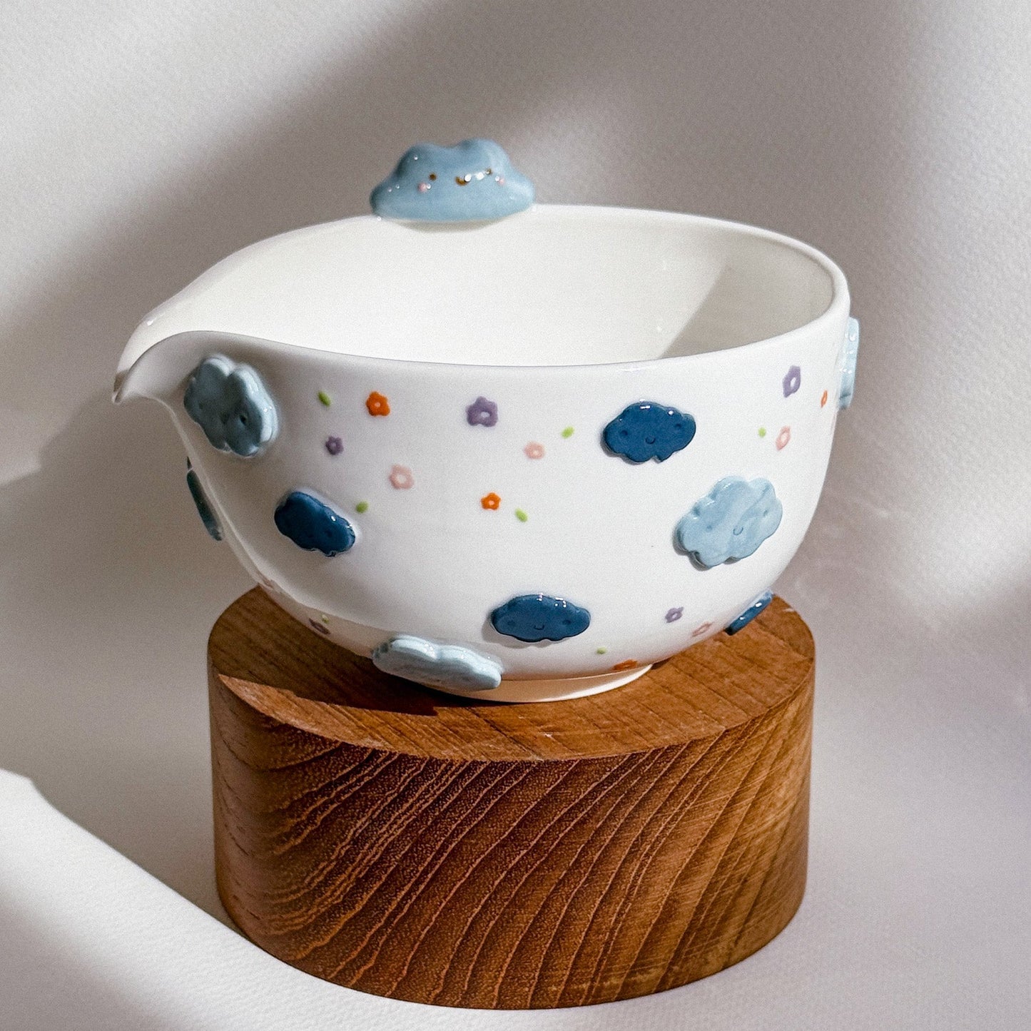 Floral cloud Matcha Bowl (PRE-ORDER ), Estimated Completion: August